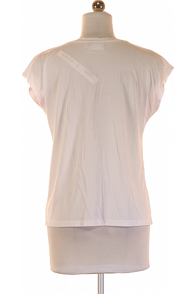 Jednoduché Dámské Tričko Bílé VILA Vel. XS