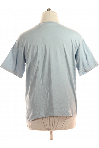 Pánské Tričko s Potiskem Modré JACK & JONES Vel. XL