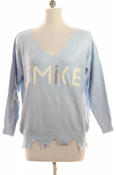 Dámský Svetr Modrý