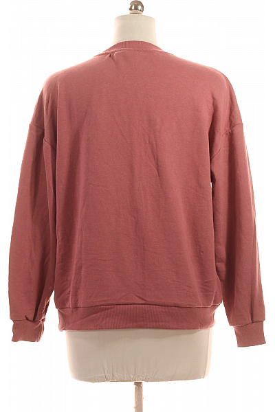 Dámská Mikina Bez Zapínání Růžová Vel. 40