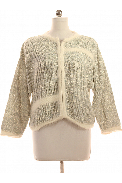 Dámský Svetr Modrý Second Hand Vel. 40