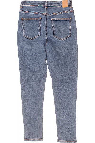 ZARA Pánské Rovné Džíny Modré Vel. 42