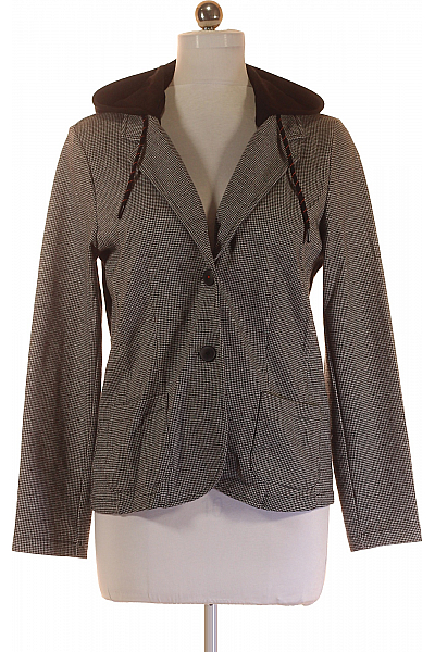 Letní Dámské Sako Šedé Cartoon Vel. 40