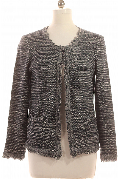 Dámský Svetr Černobílý Tchibo Second Hand Vel. 40-42