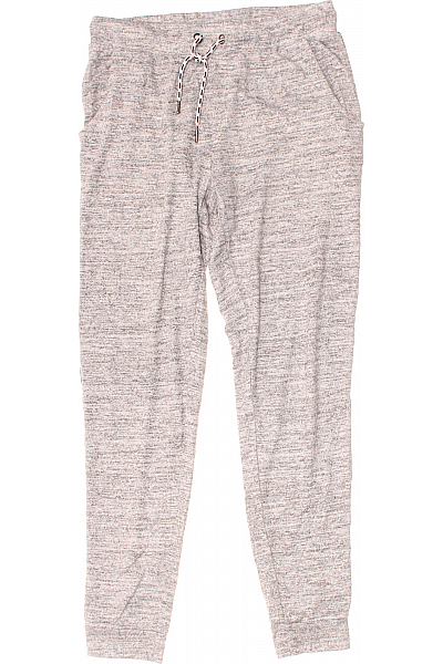 Dámské Kalhoty Šedé Second Hand Vel. M Dámské Kalhoty Šedé Second Hand Vel. M