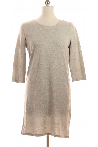  Šaty Pletené Šedé ONLY Vel. 38
