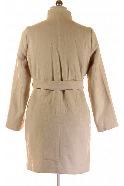 Krátký Dámský Kabát Béžový Vel. 36