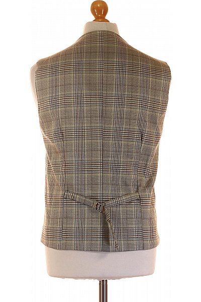 Společenská Pánská Vesta Šedá Prince Bowtie Vel. 48