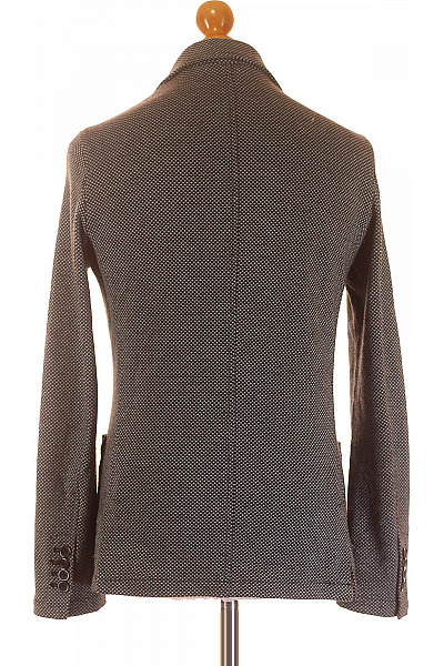 TONI Pánské Volnočasové Sako Černobílé Vel. S