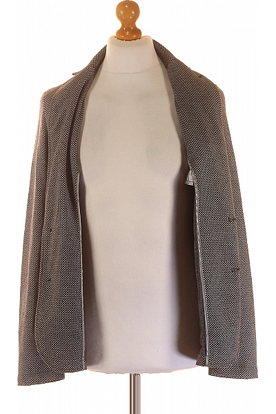 TONI Pánské Volnočasové Sako Černobílé Vel. S