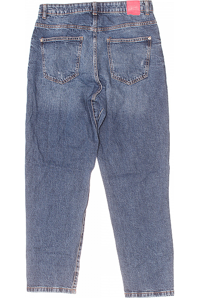 ZARA Boyfriend Dámské Džíny Modré Vel. 42