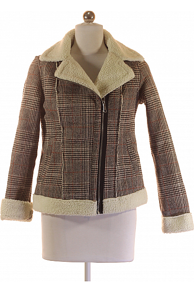 Krátký Dámský Kabát Barevný COLLOSEUM Vel. XS