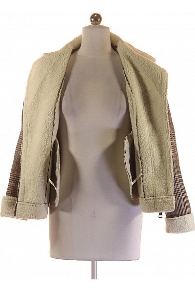 Krátký Dámský Kabát Barevný COLLOSEUM Vel. XS