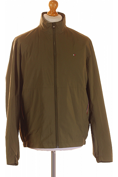 TOMMY HILFIGER Pánská Bunda Zelená Vel. M