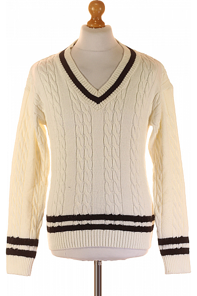 Primark Pánský Svetr Bílý Second hand Vel. S