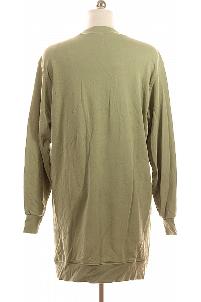  Mikinové Šaty Zelené Vel. M