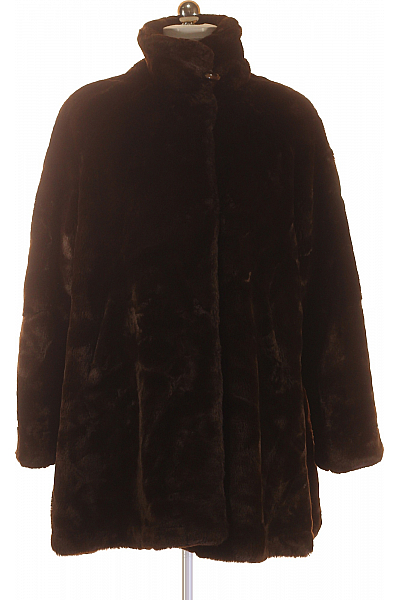 Dámský Kožich Hnědý Vel. 42