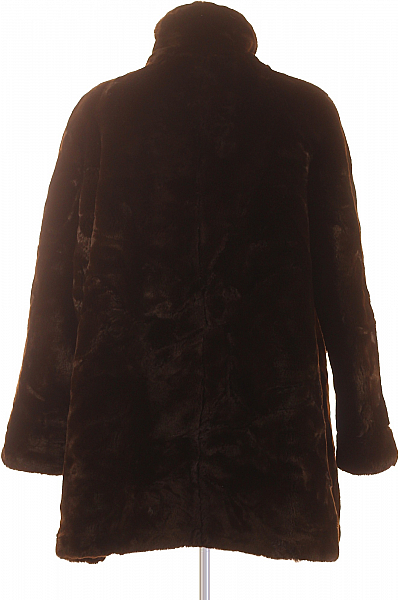 Dámský Kožich Hnědý Vel. 42