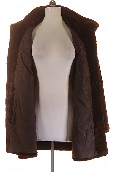 Dámský Kožich Hnědý Vel. 42