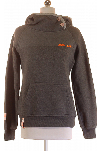 Dámská Mikina Bez Zapínání Šedá Vel. S