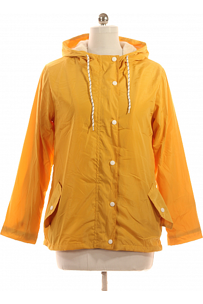 Dámská Bunda Žlutá Second Hand Vel. L