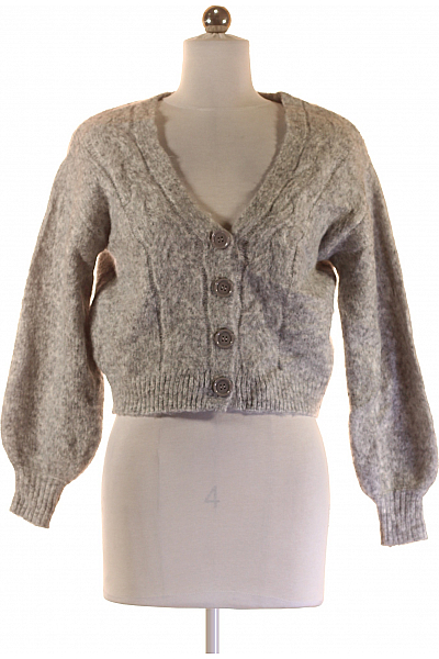 TALLY WEiJL Dámský Cardigan Šedý Second Hand Vel. XS