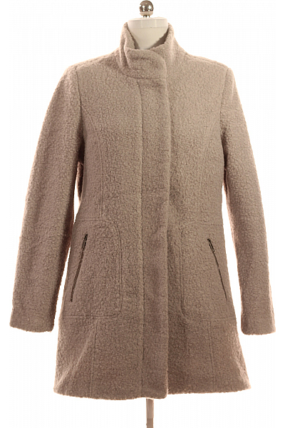 Dámský Kabát Šedý Vel. M