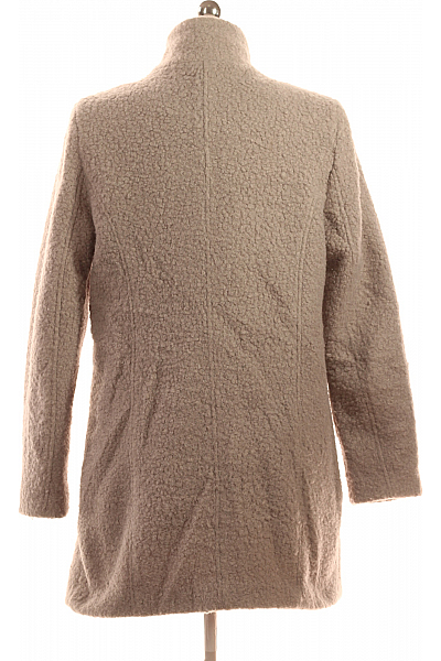 Dámský Kabát Šedý Vel. M