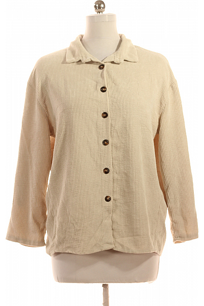 My Haily S Letní Dámská Košile Béžová Second Hand Vel. M