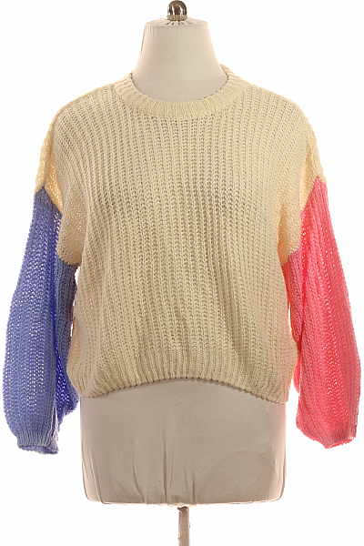 Dámský Svetr Béžový Vel. L Dámský Svetr Béžový Vel. L