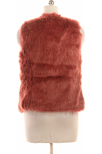 BONPRIX Kratká Dámská Vesta Vínová Second hand Vel. 38