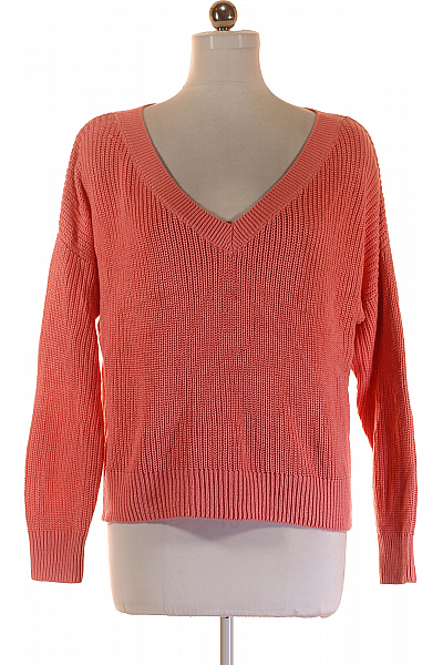 Dámský Svetr Růžový Vel.  M Dámský Svetr Růžový Vel.  M