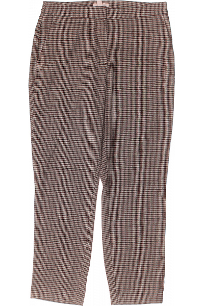 Dámské Kalhoty Hnědé Vel. 38