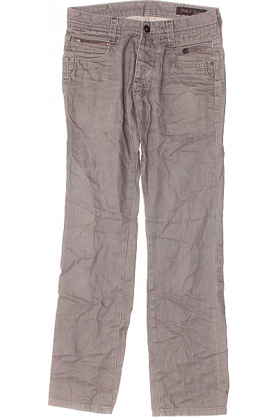 JACK & JONES Pánské Džíny Šedé Second Hand