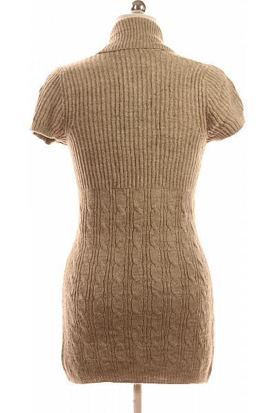 Dámský Svetr Hnědý COMMA Second hand Vel. 38