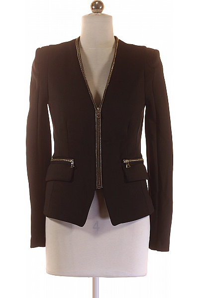 Dámské Sako Černé Amisu Second Hand Vel.  34