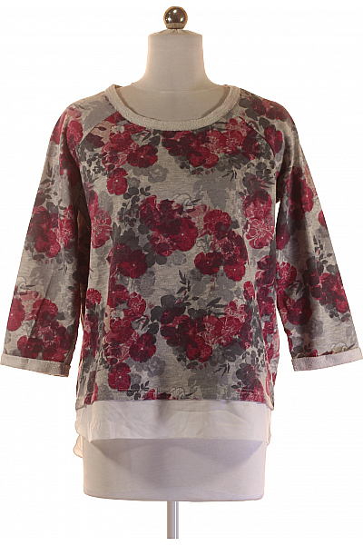 Vzorovaná  Halenka Barevná Gina Benotti Vel. S Vzorovaná  Halenka Barevná Gina Benotti Vel. S