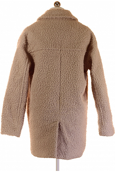 Bershka Dámský Kožich Béžový Vel.  S