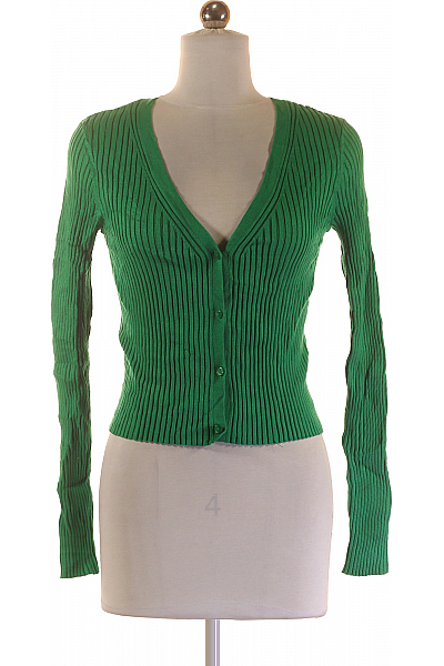 Dámský Cardigan Zelený Vel. S