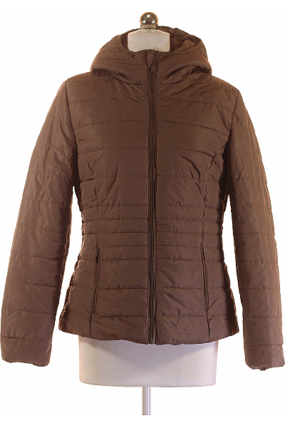 Prošívaná Dámská Bunda Hnědá Takko Vel. 38