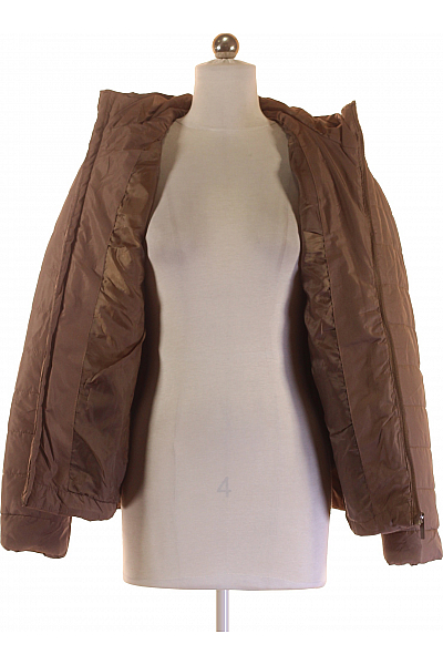 Prošívaná Dámská Bunda Hnědá Takko Vel. 38