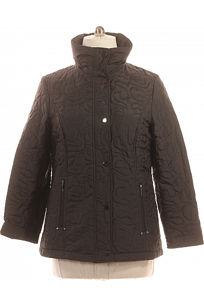 Prošívaná Dámská Bunda Černá Vel. 44