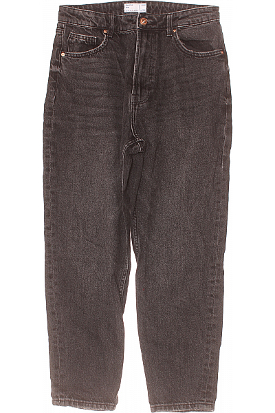 Bershka Bootcut Dámské Džíny Černé Second Hand Vel. 38 Bershka Bootcut Dámské Džíny Černé Second Hand Vel. 38