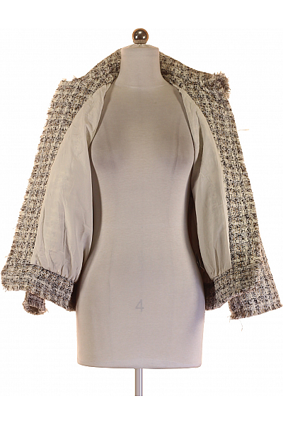 Krátký Dámský Kabát Barevný Vel.  XS