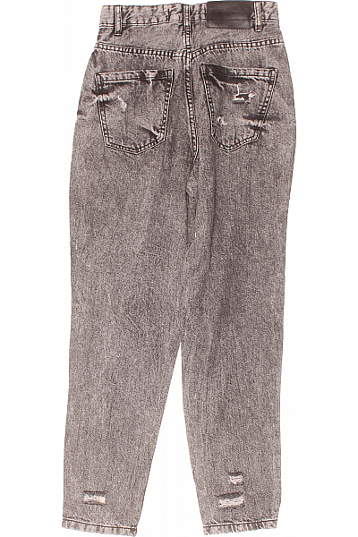 FB SISTER Dámské Džíny Šedé Second hand Vel. XS