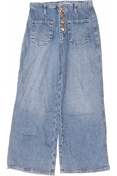 ZARA Dámské Džíny Modré Second Hand Vel.  36