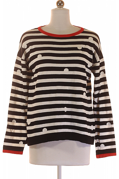 Dámský Svetr Černobílý Esprit Second Hand Vel. S