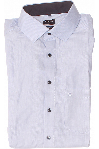 OLYMP Pánská Košile Modrá Vel. 42