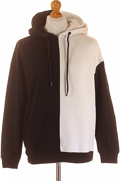 Pánská Mikina Černobílá URBAN CLASSICS Vel. S