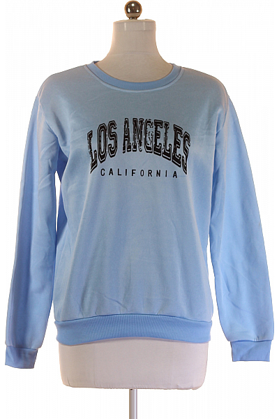 Dámská Mikina Modrá Vel. L Dámská Mikina Modrá Vel. L